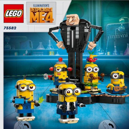 Lego Cattivissimo me 4: Gru e Minions in mattoncini
