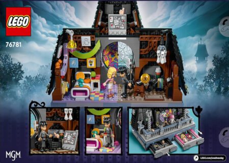 Lego Wednesday: Il dormitorio di Mercoledì ed Enid