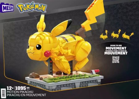 Mega Block Construct Pokemon: Pikachu Cinetico