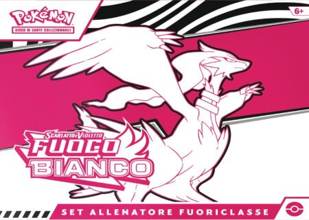 Pokémon GCC: set Allenatore Fuoriclasse dedicato a Reshiram dell’espansione Scarlatto e Violetto - Fuoco Bianco