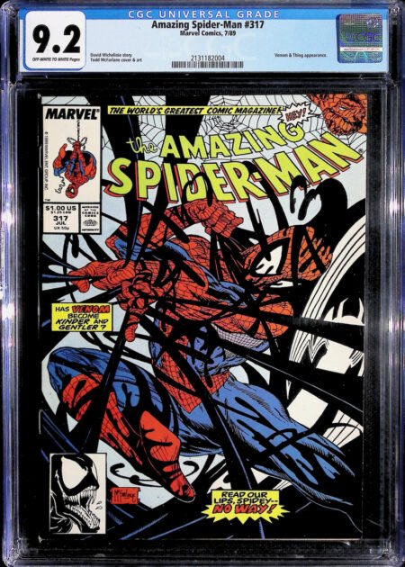 The Amazing Spider-Man #317 CGC 9.2