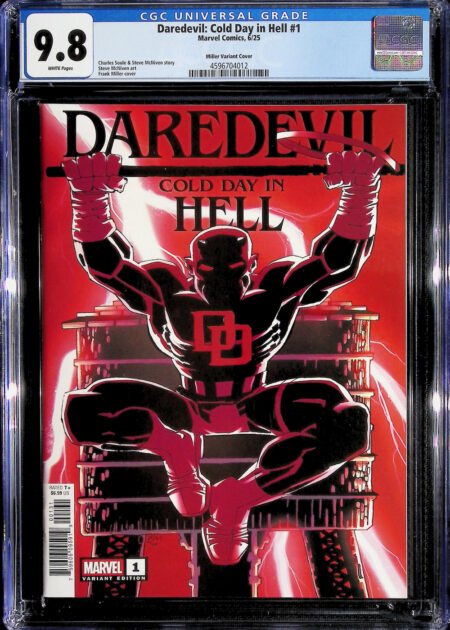 Daredevil: Cold Day in Hell #1 (Miller Variant Cover) CGC 9.8