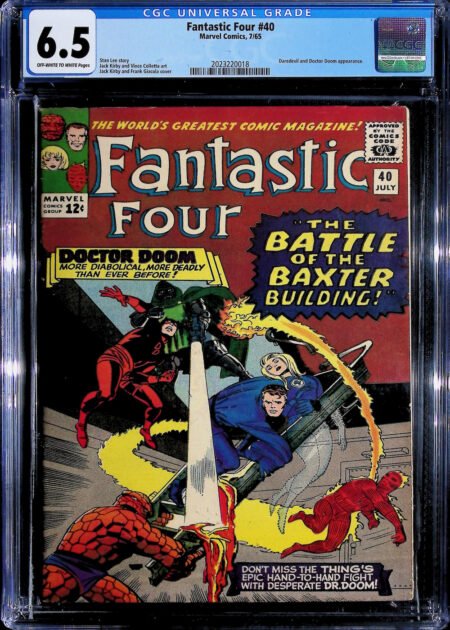Fantastic Four #40 CGC 6.5