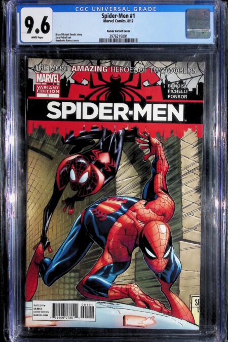 Spider-Men #1 (Ramos Variant Cover) CGC 9.6