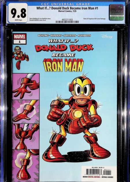 What If…? Donald Duck Became Iron Man #1 CGC 9.8