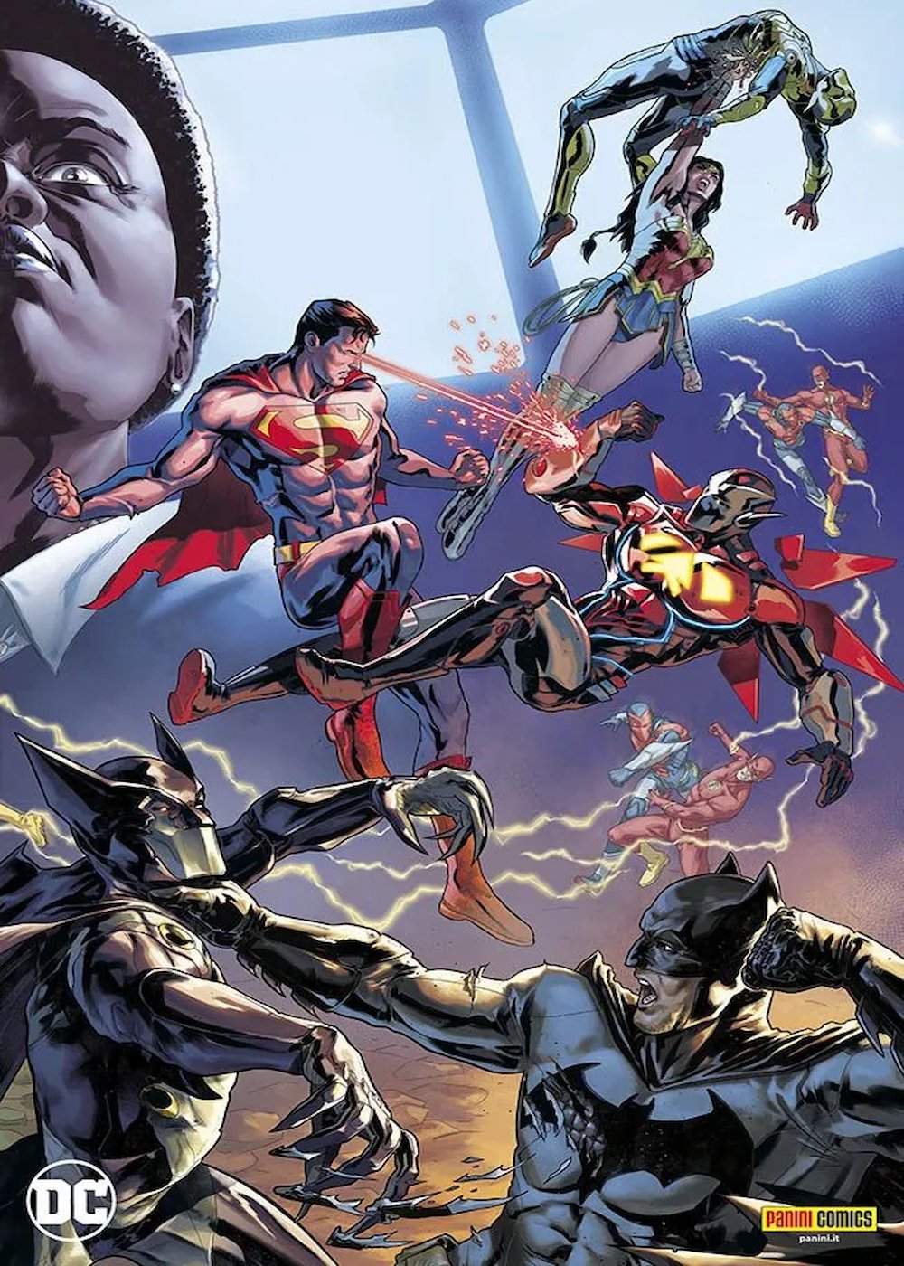 Absolute Power 1 Edizione Variant Panini Comics Artwork di Giovanni Timpano con Flavio Dispenza