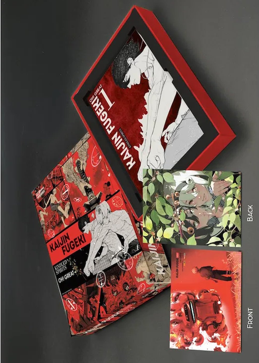 Kaijin Fugeki Kindled Spirits #1 Cofanetto con Variant e Cartolina